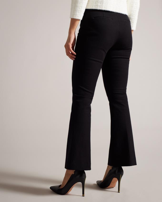 Pantalon Ted Baker Slim Fit Kick Flare Noir Femme | ADM-32328247